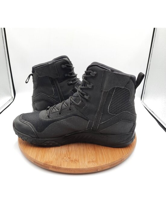 Under Armour UA Valsetz RTS Mens 13 Boots Black Tactical Combat Work Side Zip main image 5